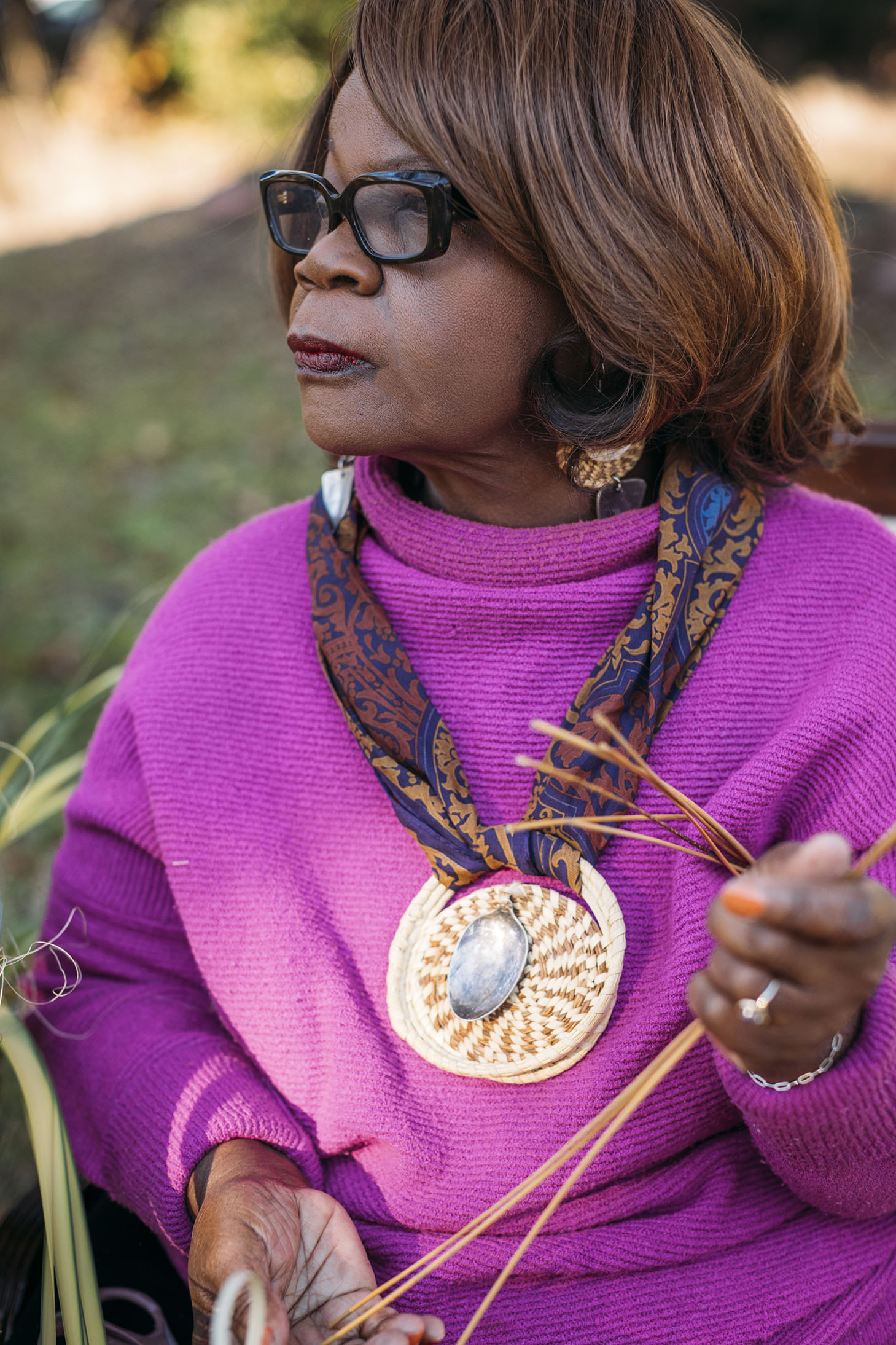 Sweetgrass basket — the tradition today