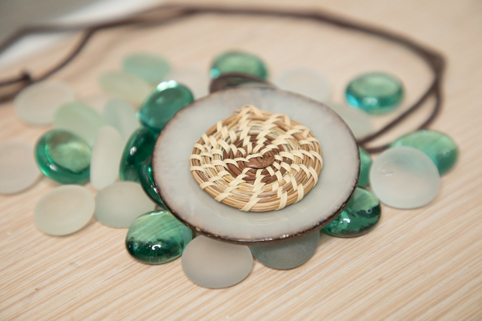 Sweetgrass pendant